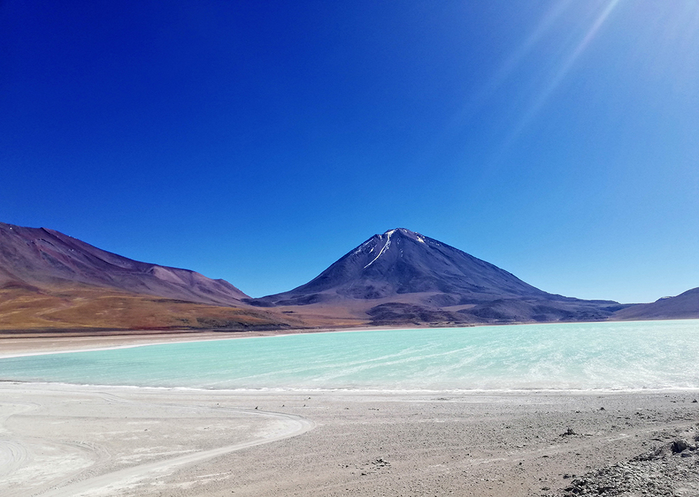 Baustein Salzsee von Uyuni - Lateinamerika