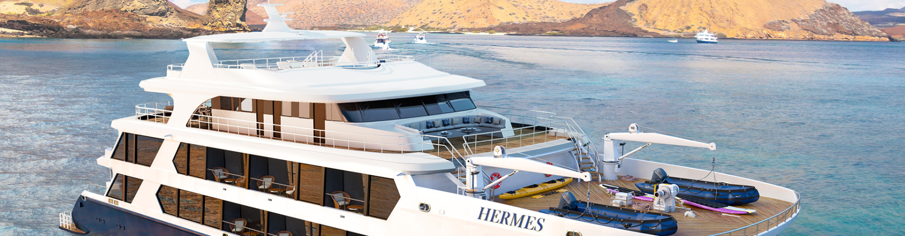 Galápagos Kreuzfahrt auf dem Luxus Katamaran Hermes