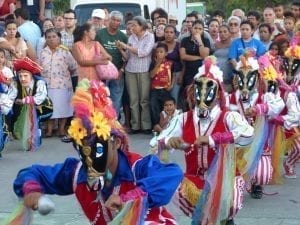 Straßenfest auf der Projektreise Pan y Arte, Nicaragua